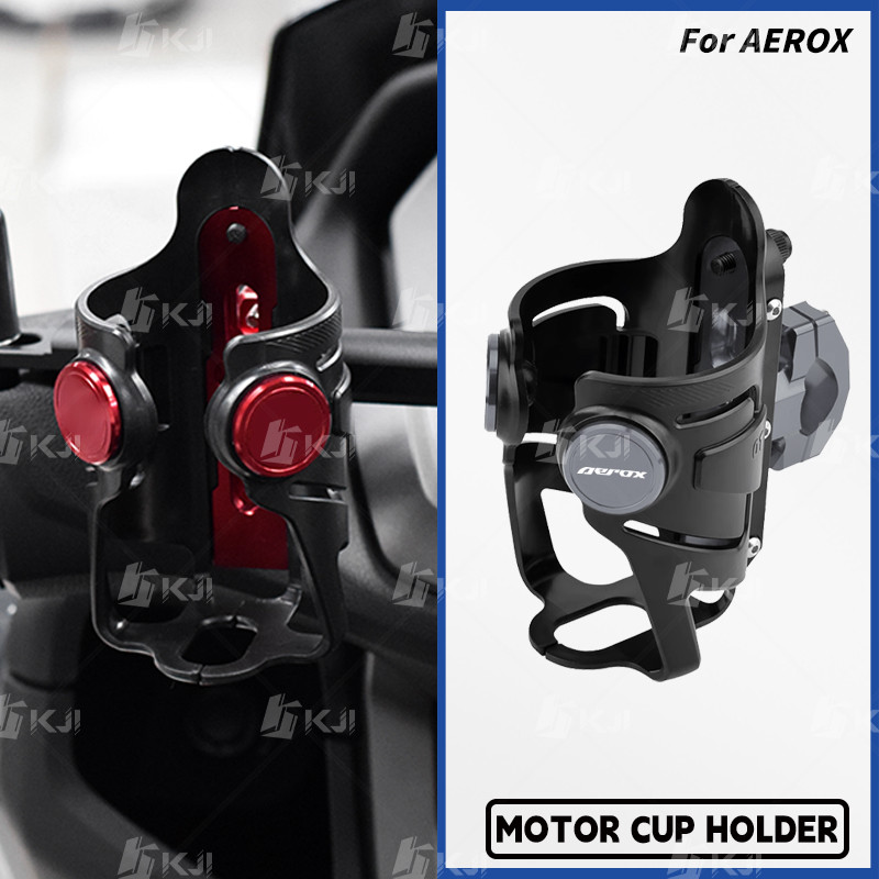 Dành Cho Xe Yamaha AEROX 155 / 125 / ALPHA TURBO Bình Nước Giá Đỡ Cốc Lồng Uống Giá Đỡ Ngang Phụ Kiệ