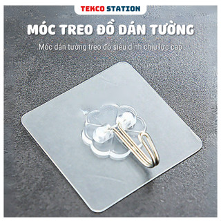 [COMBO 10] Móc Treo Đồ Dán Tường Siêu Dính Siêu Chịu Lực