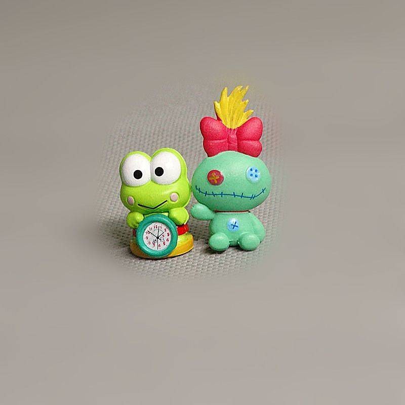 Ajin Stitch Frog DIY Accessories Doll Micro Landscape Scene Decoration Doll Ornaments Sản phẩm Anime