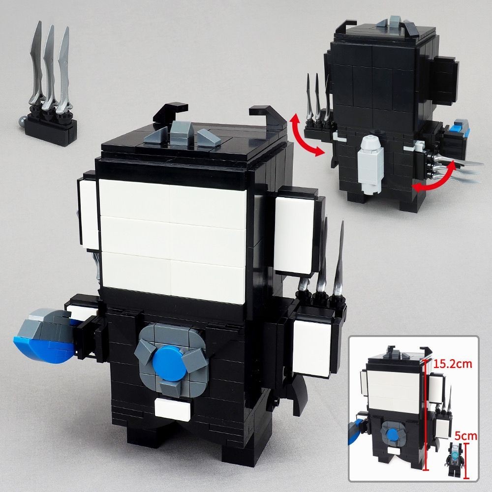 Phiên bản nâng cấp Titan TV Man Toy Toilet Man Tương thích với màn hình Mrs. Lego Audio Man Khối Xây Dựng Bé Trai Phiên Bản Nâng Cấp Titan TV Man Đồ Chơi Nhà Vệ Sinh Người Tương Thích Với Màn Hình Bà Khối xây dựng Lego Audio Man