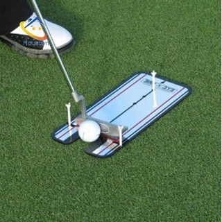Au Golf Putting Mirror Alignment Training Aid Swing Trainer Eye Line