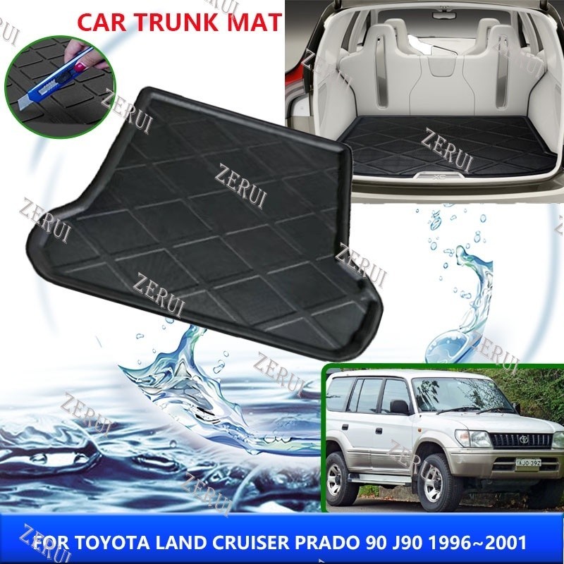 Zr Cho Thân Thảm Cho Xe Toyota Land Cruiser Prado 90 J90 FJ90 LC90 1996 ~ 2001 Tấm Bảo Quản Chịu Nhi