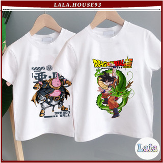 ÁO THUN Dragon Ball 7 viên ngọc rồng UNISEX PHÔNG TRẮNG TAY NGẮN NAM NỮ GIA ĐÌNH CẶP ĐÔI SIZE TRẺ EM BÉ TRAI GÁI