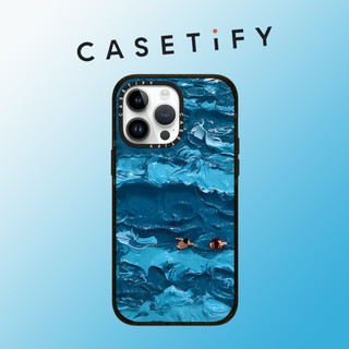 Casetify Tranh Sơn Dầu Sóng Acrylic Ốp Lưng Điện Thoại iPhone 15 Pro Max 14 Plus 13 ProMax 12 12Pro 11 Chống Sốc Điện Thoại Mềm viền Cứng Vỏ Bảo Vệ Điện Thoại Di Động