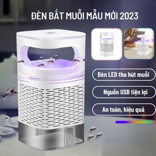 Đèn bắt muỗi tự động - máy bắt muỗi thông minh hút côn trùng - công nghệ đèn led kiêm đèn ngủ sạc usb