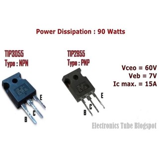 Sò Công Suất - Transistor TIP3055