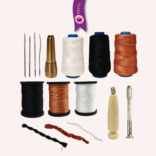 Set kim chỉ may da, may giày Yokoyama, khâu ba lô, túi xách
