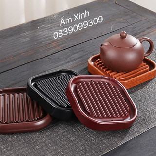 Thuyền Trà Dưỡng Ấm Tử Sa, Đế kê lót ấm chén Bakelite