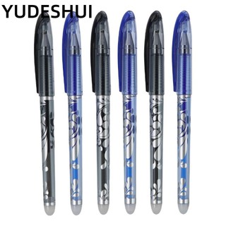 YUDESHUI Bút xóa được, Bút xanh xóa được Bút Gel, Làm sai lầm Biến mất Bút đen Nạp lại Bút điểm mịn 0,5mm tại nhà