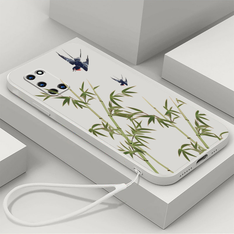 Ốp điện thoại OPPO A72 A92 A52 A53 2020 A33 A32 A72 5G Vỏ mềm chống sốc cạnh thẳng TPU