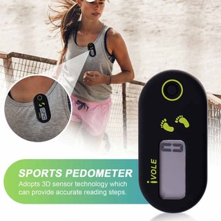 3d Pedometer Step Counter for Walking Accurate Mini Digital
