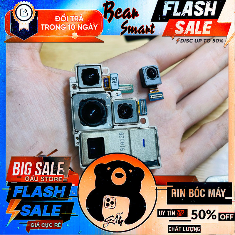 Camera Trước / Sau Samsung S21 Utral 5G / S21U Rin Bóc Máy / Cam Sau G988B G988F G988N G988U G988 S2