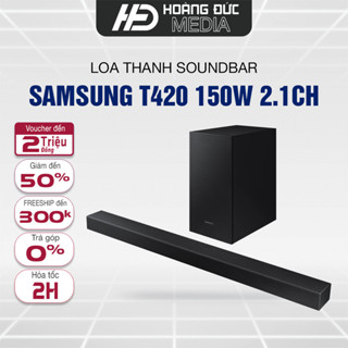 Loa thanh Soundbar Samsung 2.1 HW-T420 150W | Bảo hành 12 tháng Tại nhà