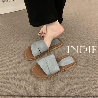 INDIE dép nữ dép bánh mì  2024 HOTSALE Giày lỗ bánh mì dễ thương Bảnh bao Thoáng khí Độc lạ Êm ái FDL24504UK 19Z240508