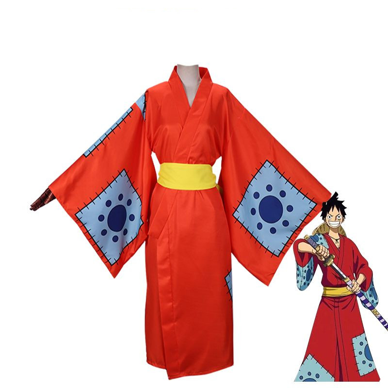 Khỉ Forstretn Monkey D. Trang Phục cosplay Nhân Vật Luffy Trong Phim Hoạt Hình One Piece