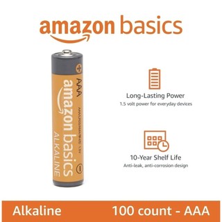 Pin AA , AAA Alkaline ( pin Mic hát , pin tiểu ) hàng Amazon Basics ( Mỹ ) , hạn sử dụng 2033 , pin 2A