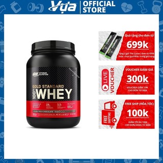 Bột Protein Optimum Nutrition - Gold Standard Whey (2 Lbs) - Hỗ Trợ Phục Hồi Cơ Bắp, Chính Hãng