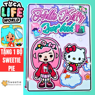 Đồ Chơi Ngôi Nhà Búp Bê Giấy Cắt Thủ Công Hello Kity - Toca Life World H19