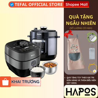 Nồi áp suất điện Tefal 6 Lít Chính hãng, cảm ứng đa năng nấu chậm, hầm, làm bánh CY601868/CY638868  - HAPOS