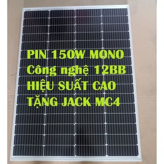 Pin năng lượng mặt trời mono 150w hãng soyer solar- loại a- mới 100%- hiệu suất cao