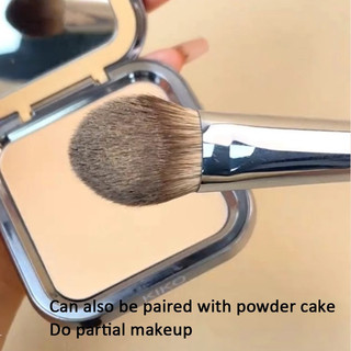 Highlighter Hình lưỡi Blusher Face Highlighter Setting Head Blending Makeup Brush
