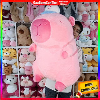 Gấu Bông Capybara Hồng Đủ Size