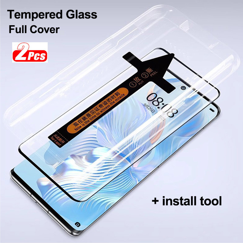 2 Chiếc Full Keo Dán Kính Cường Lực Cho Xiaomi Mi 13 14 Ultra / Pro Mi 12X 12 12S Pro / Ultra Mi10 M