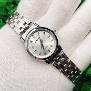 hugi center Đồng hồ nữ halei dây thép classic 348B. Đồng hồ thời trang đẹp chính hãng Women Watch Đeo Tay