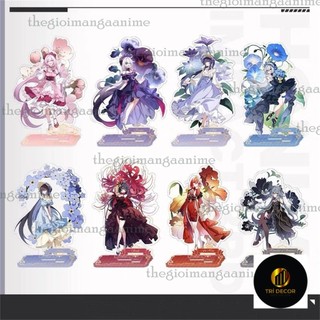 Mô hình Standee HONKAI IMPACT 3 tượng mica acrylic in hình anime game quà tặng trưng bày xinh xắn