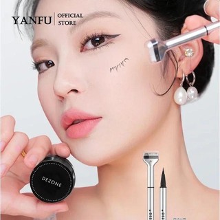  【Ready Stock Maquillage Professionalelle Tem Lông Mi Lash Eyeliner Bút Kẻ Mắt Chống Thấm Nước 2 Trong 1 
