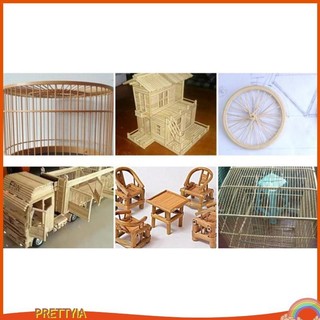 [Prettyiavn] 30x Trang trí mô hình Balsa Stick chưa sơn Sở thích Đồ gỗ Mini