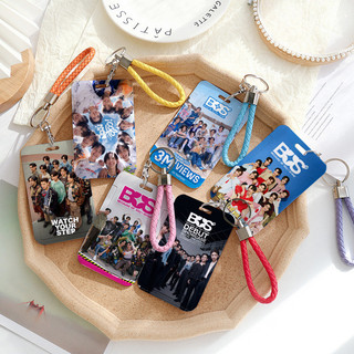 Bus because of you i shine lanyards card holder