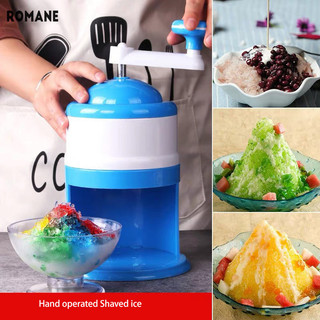 Romane Máy cạo đá Mini, máy đá mưa đá nhỏ, máy cắt đá cạo, máy cạo đá gia dụng thủ công, máy nghiền đá quay tay