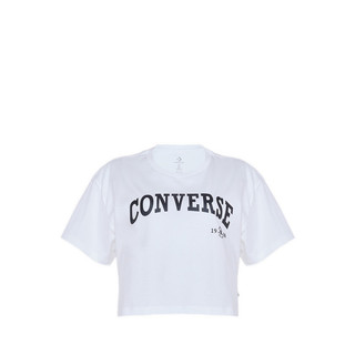 Áo Thun Croptop Converse Retro Chuck Women's - White