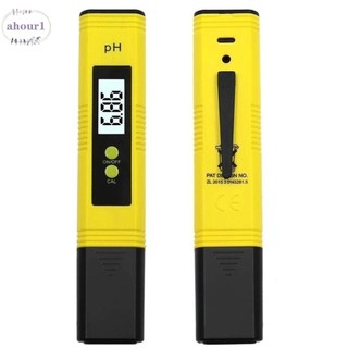 Máy đo ph kỹ thuật số ahour1 0,01 ph bộ lọc ppm cho bể bơi bể cá giá trị ph máy đo nước máy đo độ ph bút thử