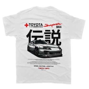 Áo thun Toyota Supra Mk4 / Unisex / Người đam mê ô tô