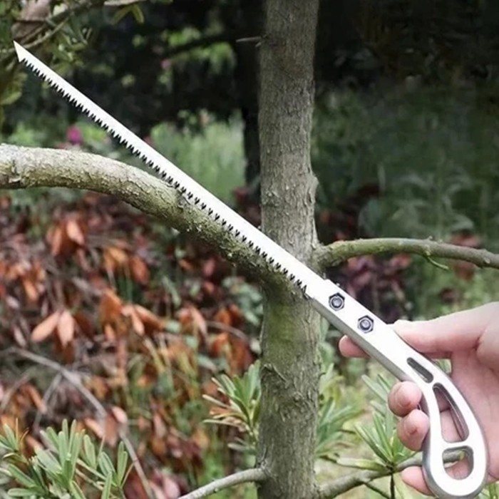 Combo Cưa Gỗ Cầm Tay Mini Lưỡi Thép SK5 Tạo Kiểu Dáng Cho Cây, Cưa Bonsai Lách Cành Vị Trí Hẹp