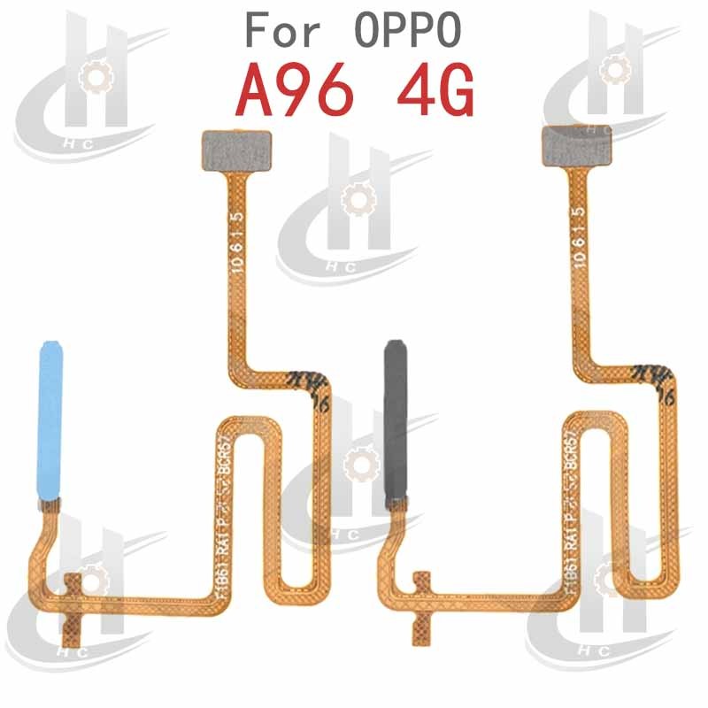 Cảm biến cảm ứng vân tay Công tắc nguồn ngón tay BẬT TẮT Bên nút Home Key Flex Cable cho OPPO A96 4G