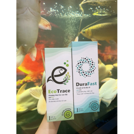 Combo Vi Sinh DuraFast & Khoáng EcoTrace - Xử Lý Độc Tố, Duy Trì Hệ Vi Sinh, Hạn Chế Thay Nước Hồ Cá