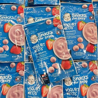 Sữa chua khô gerber yogurt melts ăn dặm cho bé date 2025 - freeship