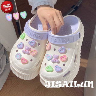 JISAILUN  dép cross nữ  Chống Trượt Phối hợp dễ dàng Đế êm Dễ dàng phối đồ Điểm nhấn FBT2440ABQ 15Z240412