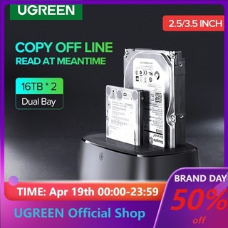 Đế Chuyển Đổi Ổ Cứng UGREEN HDD SATA Sang USB 3.0 Cho 2.5 3.5 SSD
