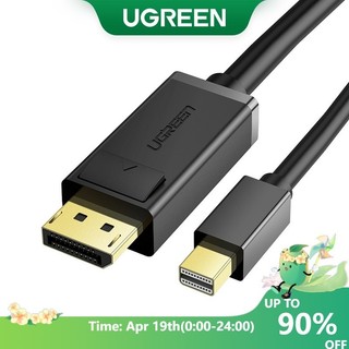Cáp chuyển đổi UGREEN Mini DisplayPort 1.2 sang DP 1.5m chuyên dụng