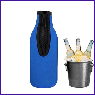 Tay chai bia Zip-Up Chai Áo khoác có khóa kéo Áo khoác chai bia Giá đỡ chai bia dày Máy làm mát chai bia ameevn ameevn ameevn