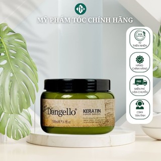 Kem ủ hấp tóc phục hồi siêu mượt dangello keratin hair mask 500ml- cho sợi tóc chắc khỏe