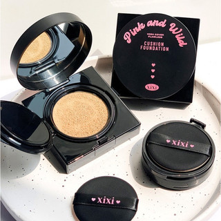 HỎA TỐC 2H -Phấn Nước- Cushion Xixi Pink and Wild Mỏng Nhẹ Lâu Trôi Che Khuyết Điểm D545 kèm lõi cushion kuromi cosmetic