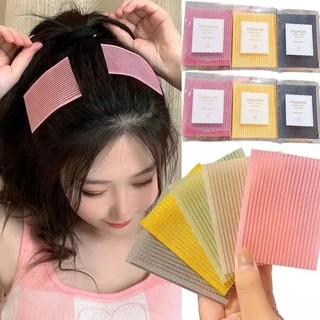 10 cái màu trơn bangs magic paste - dụng cụ tạo kiểu tóc - miếng dán trang điểm rửa mặt - ổn định viền tóc trước - miếng dán cố định tóc gãy