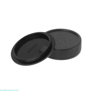 Wonderpakea3 nắp thân trước nắp ống kính phía sau thay thế cho m42 42mm ống kính máy ảnh thân ống kính ef thay thế