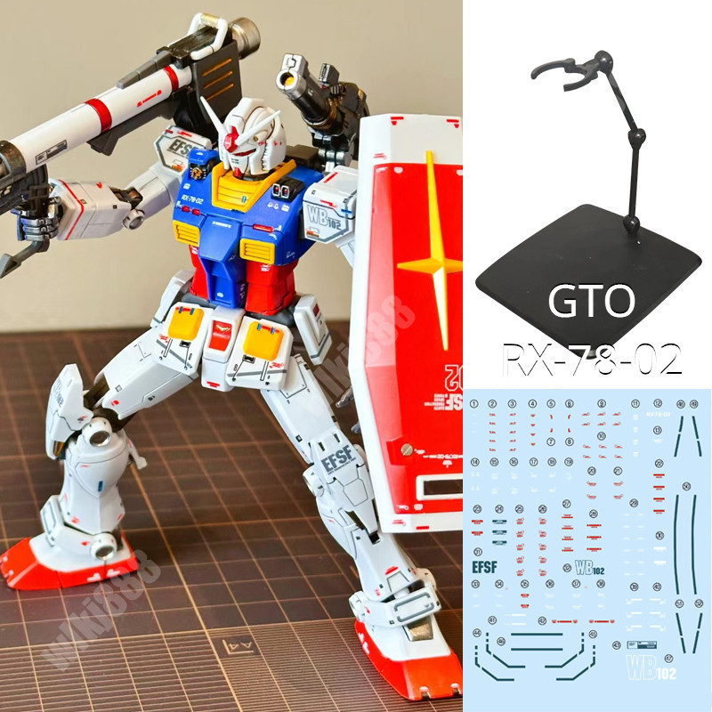 Mới RX-78-02 Gundam GTO RX-78-2 HG Sengoku Astray Zaku Hi-Nu Influx MK-II Gundam Mô Hình Hành Động Lắp Ráp Đồ Chơi
