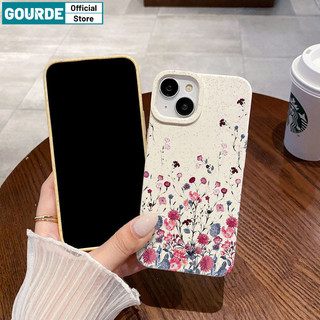 Gourde Ốp lưng Iphone hàn quốc coquette đẹp hoa Họa Tiết Ốp Điện Thoại Silicon Mềm Cao Cấp Chống Sốc Cho Iphone 15 14 12 13 11 Pro Max IP 7 8 Plus Iphon X XS XR XsMax
